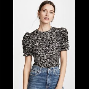Moon River puff sleeve top